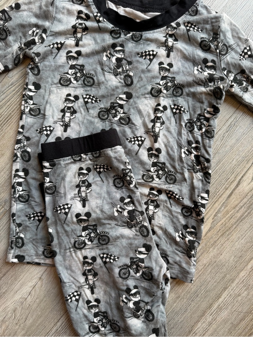 Fletch Bamboo Mickey Motorcycle Pajamas